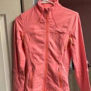 Lululemon Coral Long Sleeve Top